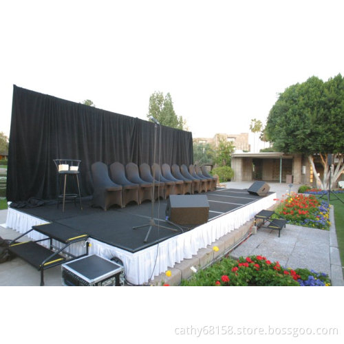 hot sale interior decoration wholesale pipe and drape curtains